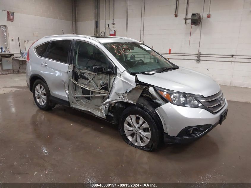 VIN 2HKRM4H71EH671045 2014 Honda CR-V, Ex-L no.1