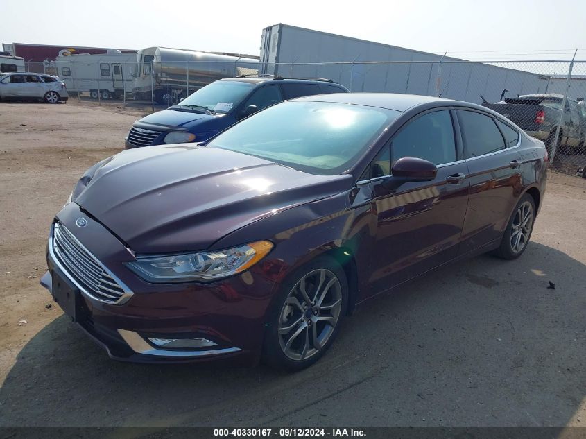 VIN 3FA6P0G79HR350236 2017 Ford Fusion, S no.2