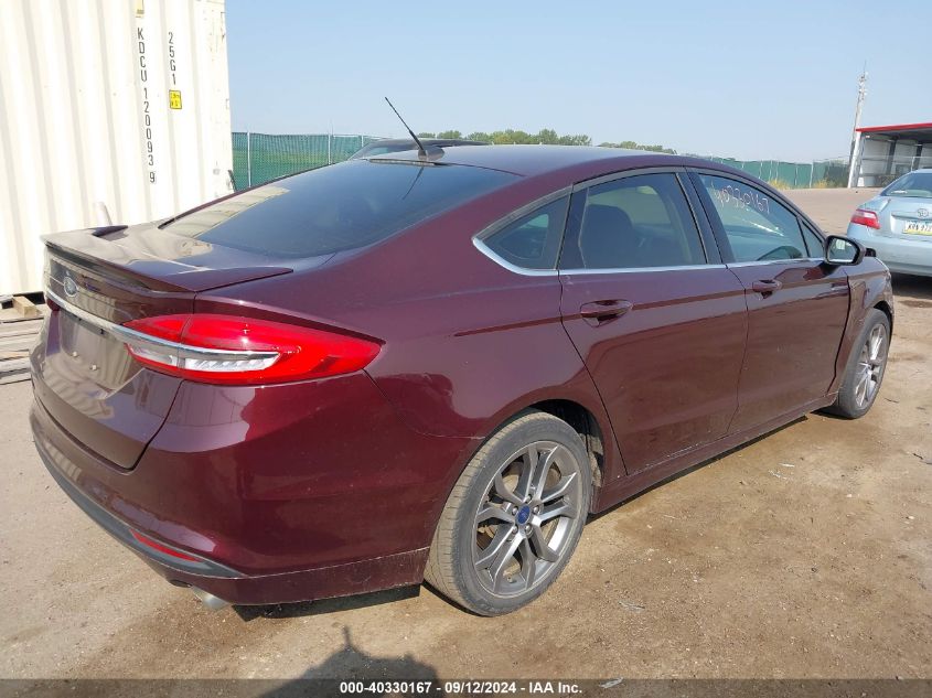 VIN 3FA6P0G79HR350236 2017 Ford Fusion, S no.4