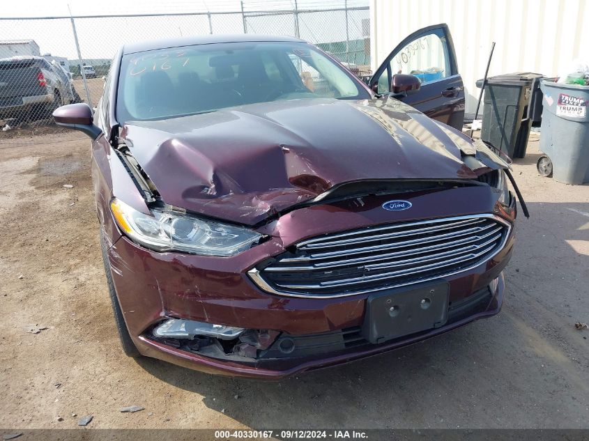 2017 Ford Fusion S VIN: 3FA6P0G79HR350236 Lot: 40330167