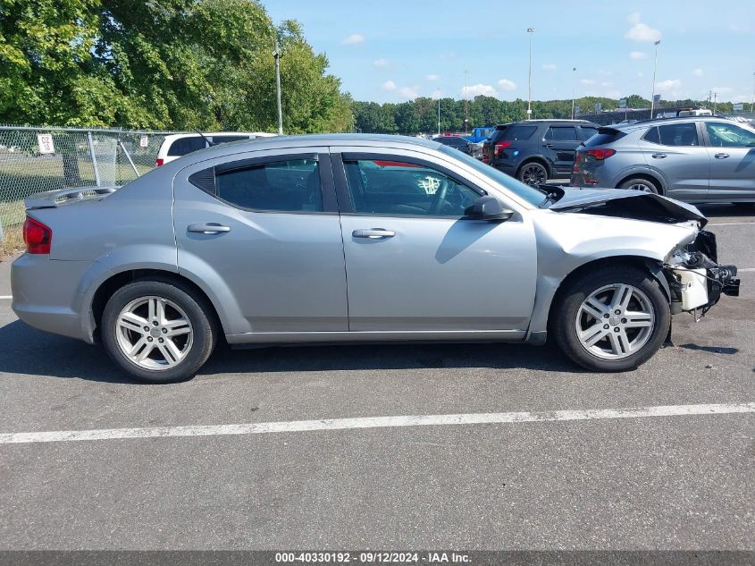 1C3CDZAG1EN224460 2014 Dodge Avenger Se