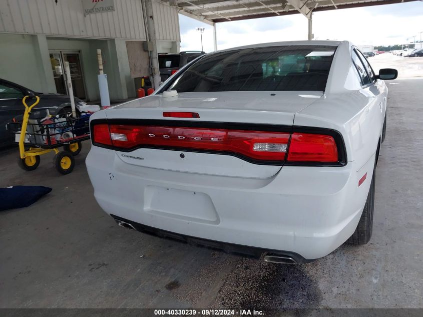 2013 Dodge Charger Police VIN: 2C3CDXAT5DH593458 Lot: 40330239