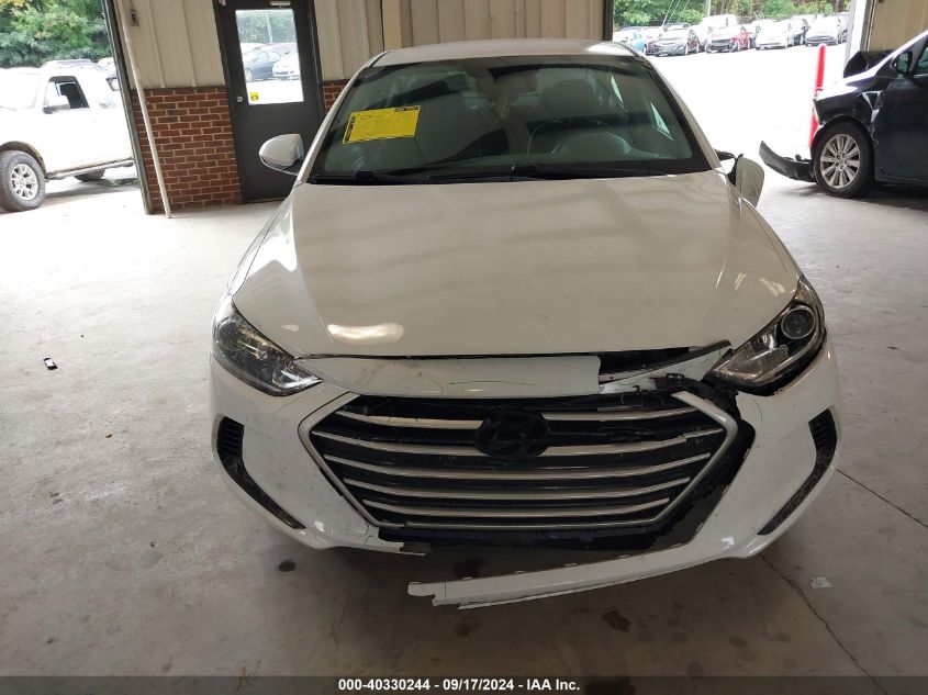 2018 Hyundai Elantra Sel VIN: 5NPD84LFXJH260279 Lot: 40330244