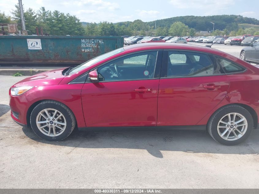 2016 Ford Focus Se VIN: 1FADP3F25GL382273 Lot: 40330311