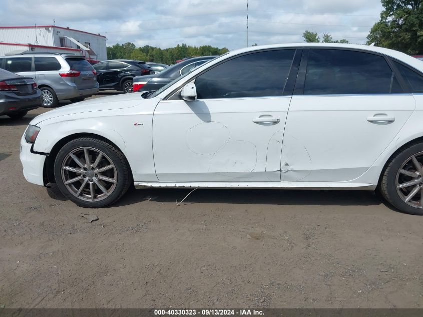 2015 Audi A4 Premium VIN: WAUAFAFL6FN031904 Lot: 40330323