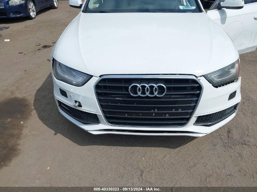 2015 Audi A4 Premium VIN: WAUAFAFL6FN031904 Lot: 40330323