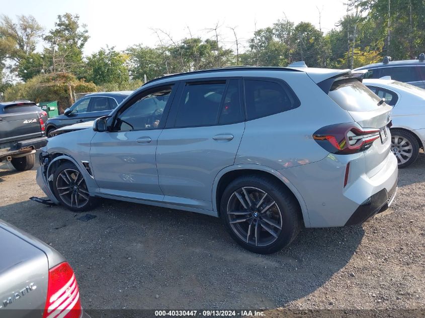 2022 BMW X3 M VIN: 5YM13EC06N9J62889 Lot: 40330447