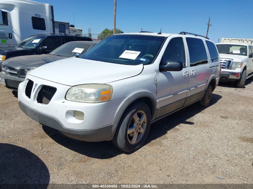 2005 Pontiac Montana Sv6 Fwd VIN: 1GMDV33L95D182920 Lot: 40330455