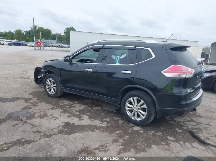 VIN KNMAT2MV9GP616293 2016 Nissan Rogue, S/Sl/Sv no.3