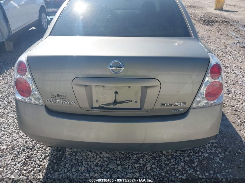 2006 Nissan Altima 3.5 Se VIN: 1N4BL11D16N350570 Lot: 40330465