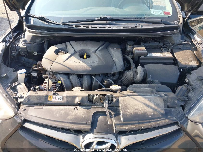 KMHDH6AE3DU004335 2013 Hyundai Elantra Gs/Se