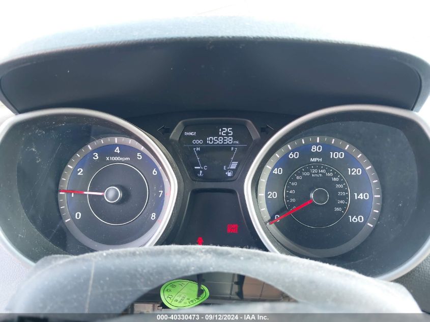 KMHDH6AE3DU004335 2013 Hyundai Elantra Gs/Se