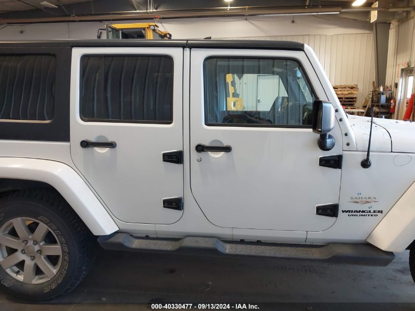 2015 Jeep Wrangler Unlimited Sahara VIN: 1C4BJWEG4FL736624 Lot: 40330477