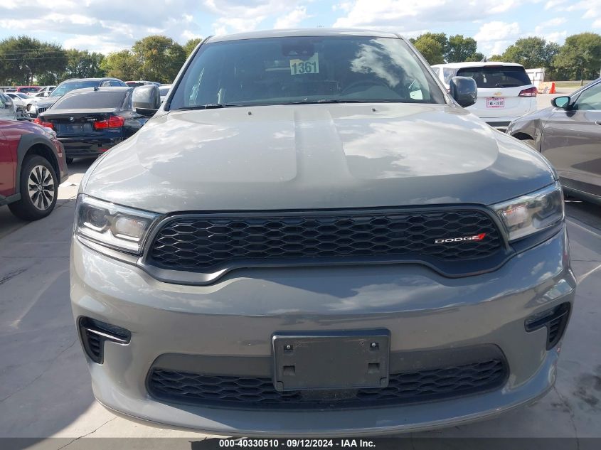 2022 Dodge Durango Gt Plus Rwd VIN: 1C4RDHDG2NC130160 Lot: 40330510