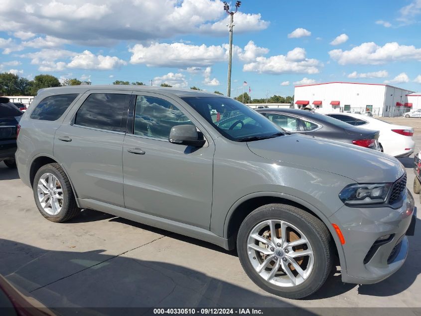 2022 Dodge Durango Gt Plus Rwd VIN: 1C4RDHDG2NC130160 Lot: 40330510