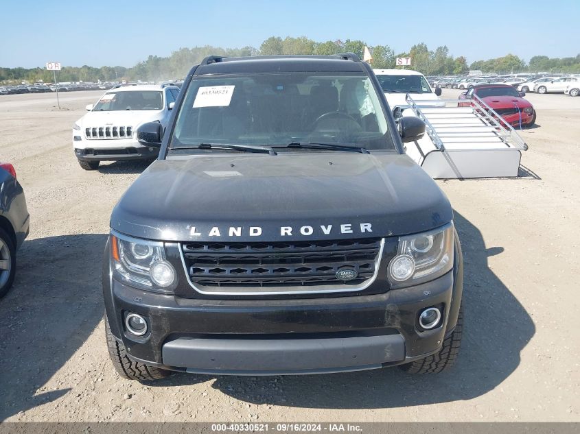 2016 Land Rover Lr4 Hse Luxury VIN: SALAK2V67GA810763 Lot: 40330521