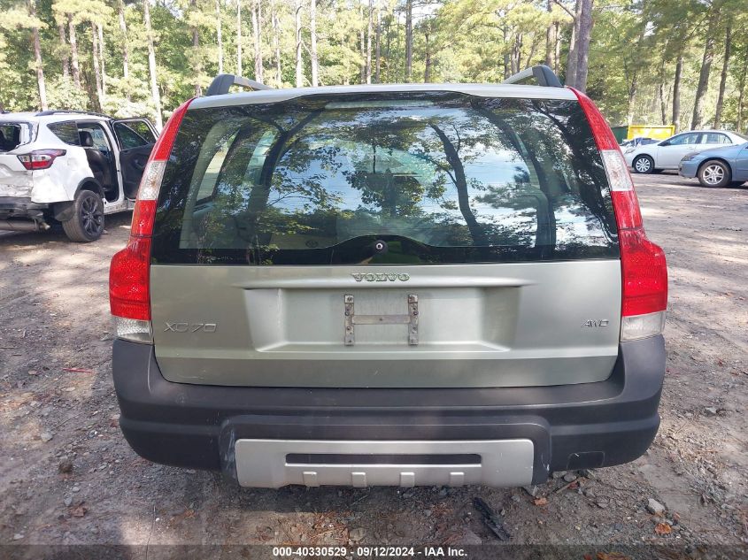 2006 Volvo Xc70 VIN: YV4SZ592061222490 Lot: 40330529