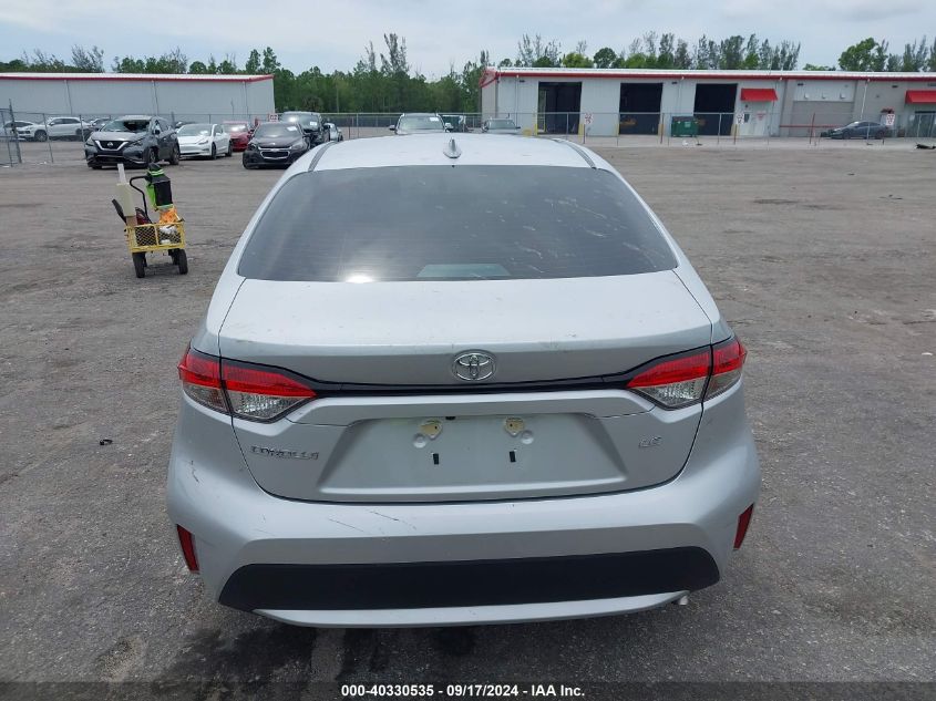 2022 Toyota Corolla Le VIN: 5YFEPMAE2NP281864 Lot: 40330535