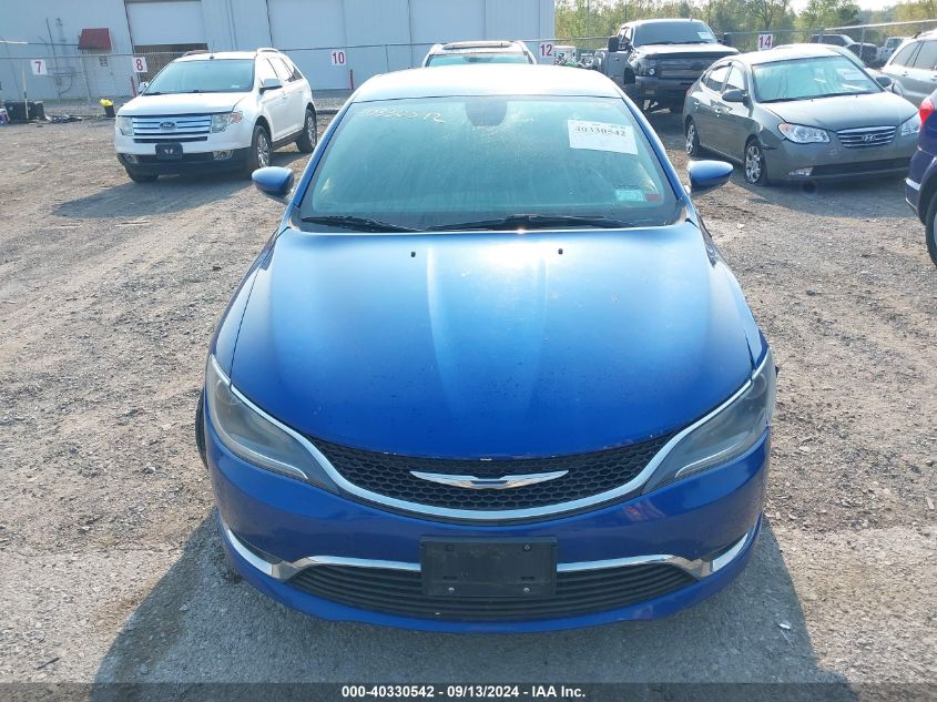 2015 Chrysler 200 Limited VIN: 1C3CCCAB0FN608347 Lot: 40330542