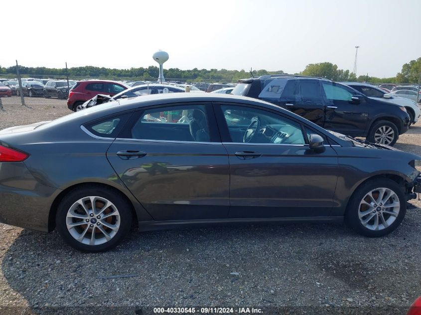 2019 Ford Fusion Se VIN: 3FA6P0H76KR142238 Lot: 40330545