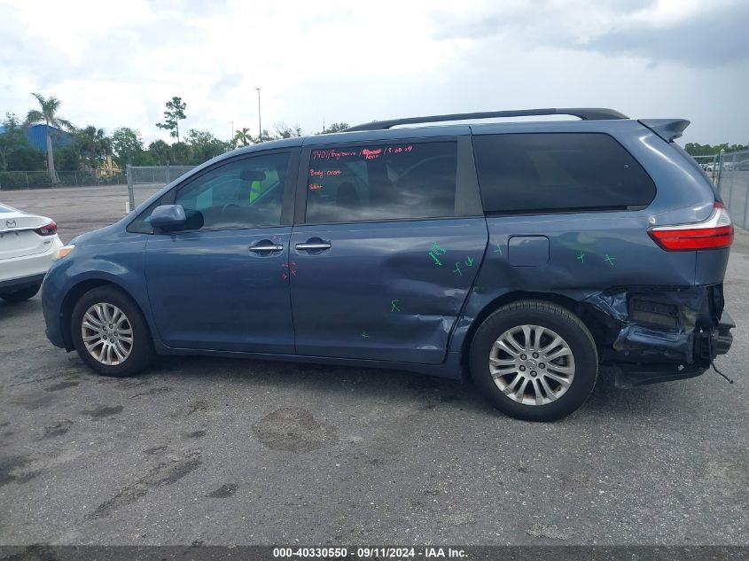 2017 Toyota Sienna Xle 8 Passenger VIN: 5TDYZ3DC6HS800230 Lot: 40330550