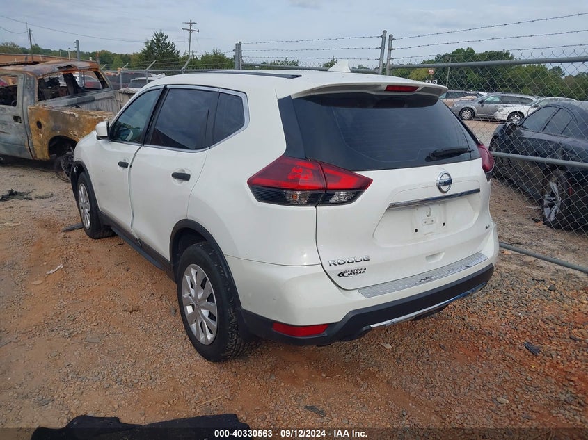VIN 5N1AT2MV2KC845636 2019 NISSAN ROGUE S
