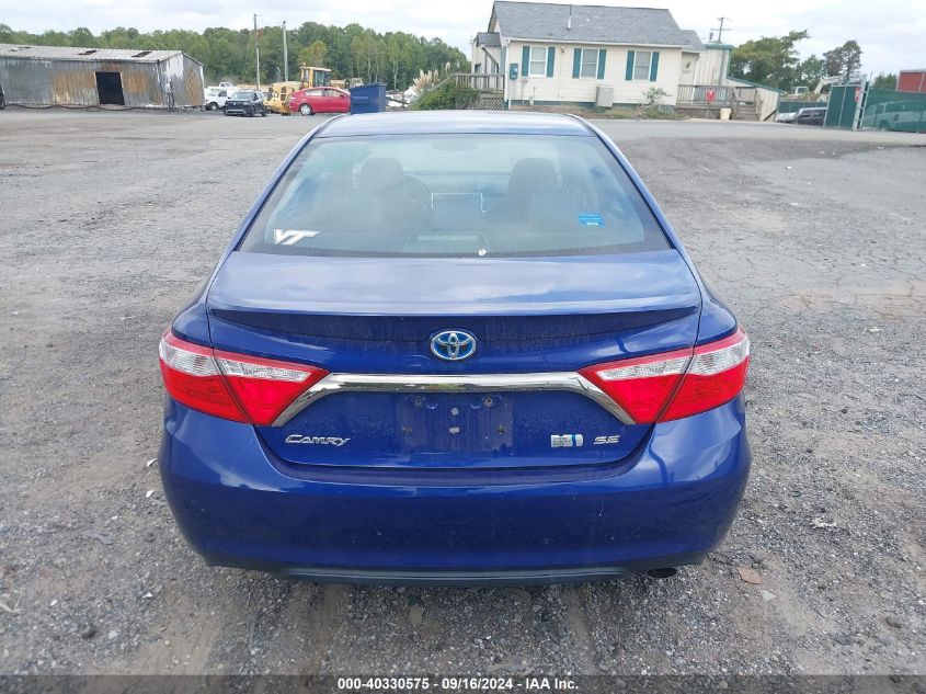 2015 Toyota Camry Hybrid Se VIN: 4T1BD1FK4FU148158 Lot: 40330575