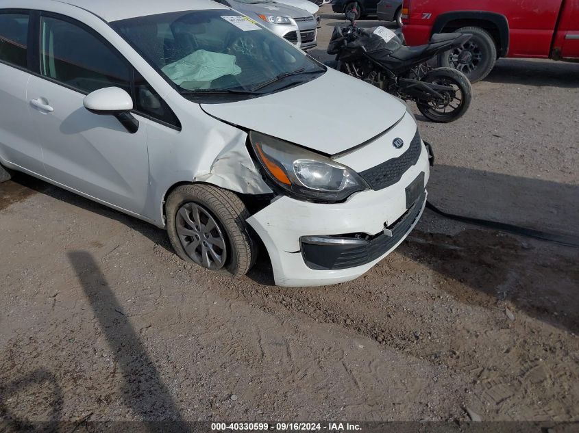 2016 KIA RIO LX - KNADM4A32G6674967