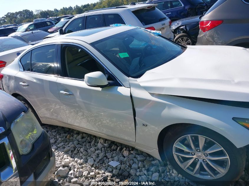 2014 Infiniti Q50 Premium VIN: JN1BV7AP7EM679539 Lot: 40330608
