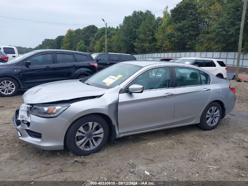 1HGCR2F33EA164006 2014 Honda Accord Lx