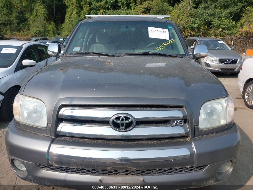 2006 Toyota Tundra Sr5 V8 VIN: 5TBBT441X6S480623 Lot: 40330633