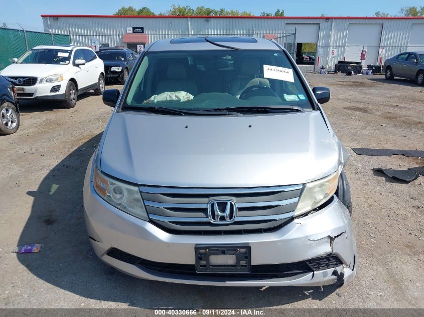 2013 Honda Odyssey Ex-L VIN: 5FNRL5H65DB031742 Lot: 40330666