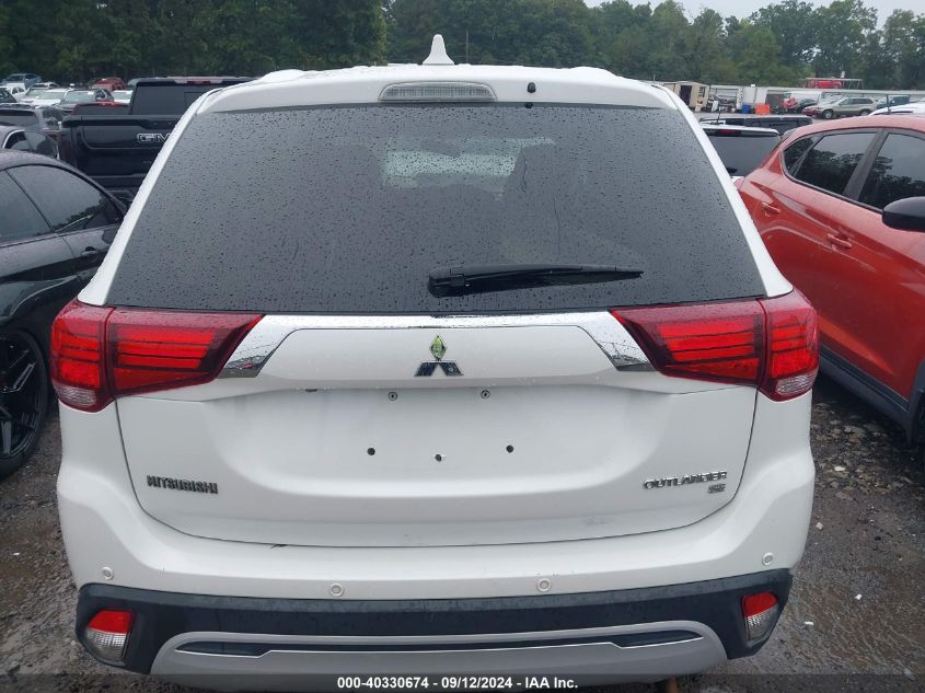 2019 Mitsubishi Outlander Se VIN: JA4AD3A32KZ014719 Lot: 40330674