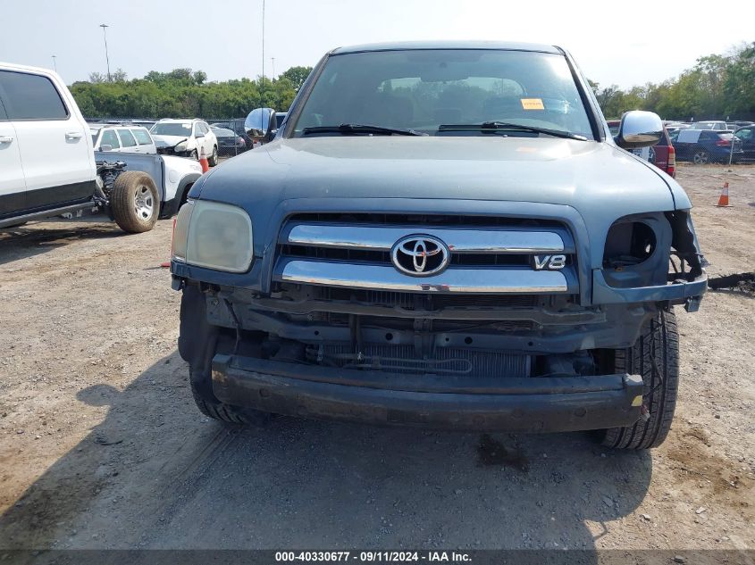 2005 Toyota Tundra Sr5 V8 VIN: 5TBET34105S498098 Lot: 40330677