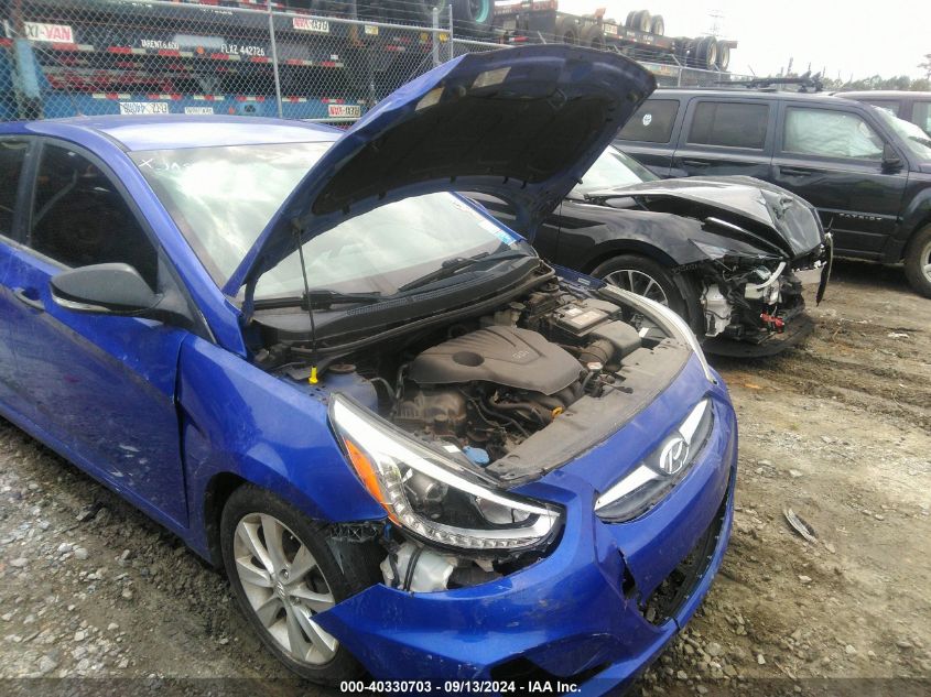 KMHCU5AE8EU168683 2014 Hyundai Accent Gls/Se