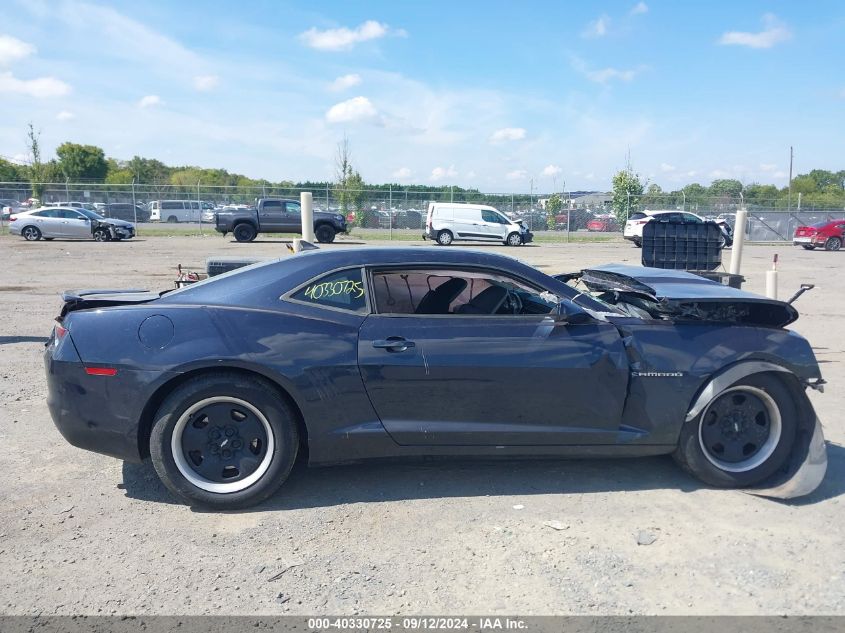 2013 Chevrolet Camaro Ls VIN: 2G1FA1E34D9186825 Lot: 40330725