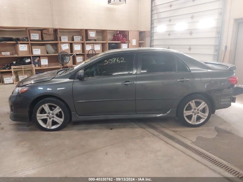 2013 TOYOTA COROLLA S - 2T1BU4EE9DC106273