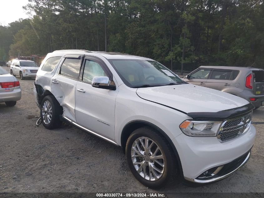 2015 Dodge Durango Citadel VIN: 1C4RDHEG2FC809751 Lot: 40330774