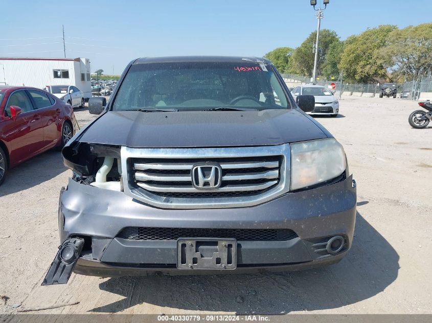 2015 Honda Pilot Lx VIN: 5FNYF4H21FB076707 Lot: 40330779