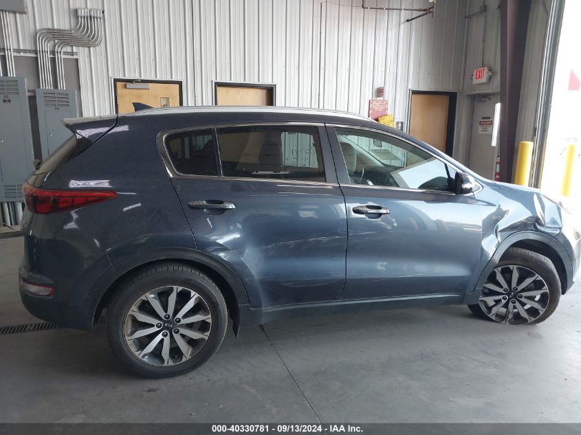 KNDPNCAC7J7354701 2018 Kia Sportage Ex