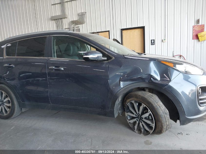 2018 Kia Sportage Ex VIN: KNDPNCAC7J7354701 Lot: 40330781