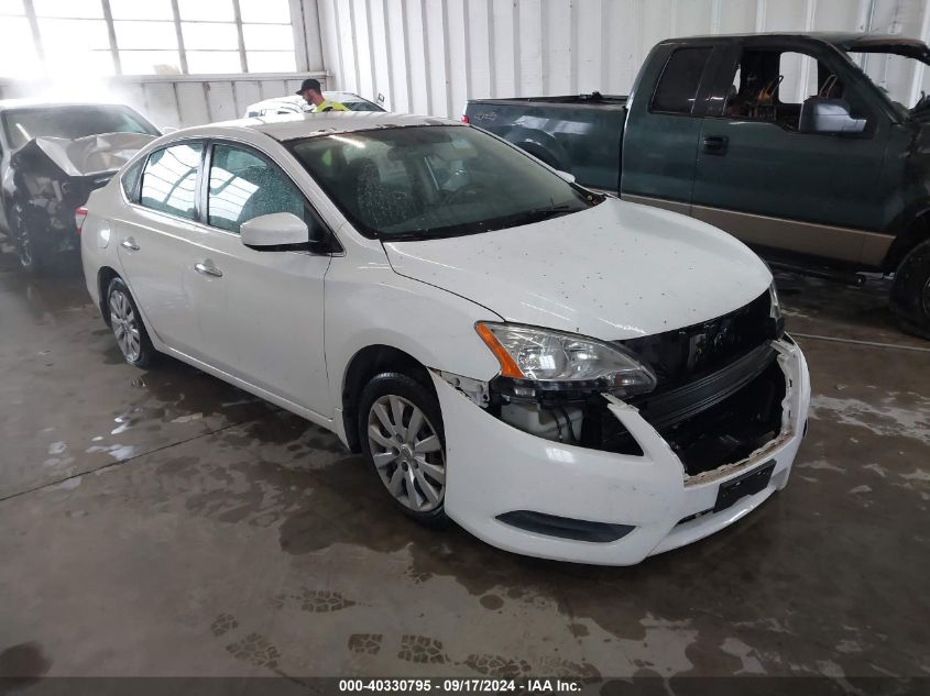 2015 NISSAN SENTRA S - 3N1AB7AP7FY351749