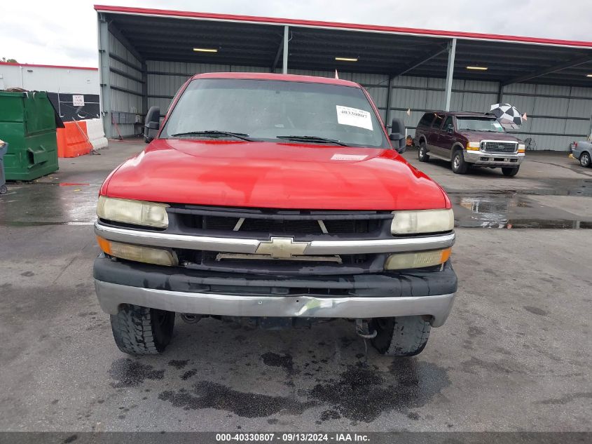 2001 Chevrolet Silverado K1500 VIN: 1GCEK19TX1E289590 Lot: 40330807