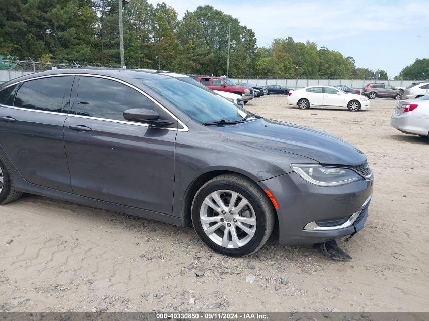 2015 Chrysler 200 Limited VIN: 1C3CCCAB7FN564217 Lot: 40330850