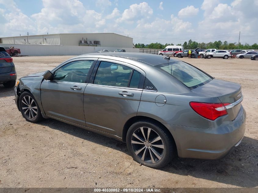 2013 Chrysler 200 Lx VIN: 1C3CCBABXDN669440 Lot: 40330852