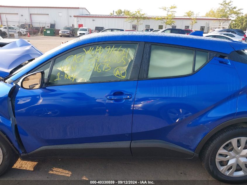 2019 Toyota C-Hr Xle/Le/Limited VIN: JTNKHMBXXK1054675 Lot: 40330859