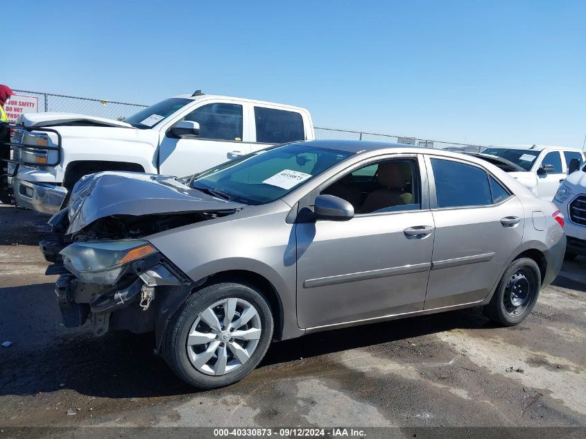 2015 Toyota Corolla L/Le/Le Pls/Prm/S/S Pls VIN: 5YFBURHE8FP220812 Lot: 40330873