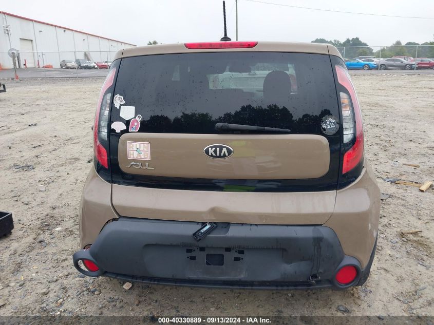 2014 Kia Soul VIN: KNDJN2A26E7104010 Lot: 40330889