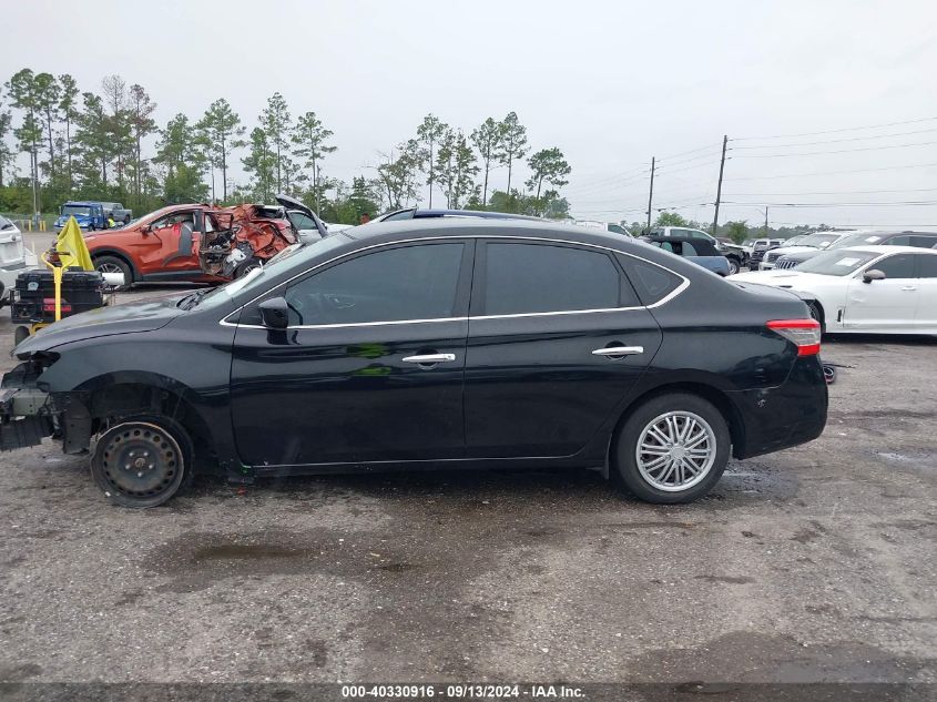 2014 Nissan Sentra S/Sv/Sr/Sl VIN: 3N1AB7APXEY220541 Lot: 40330916