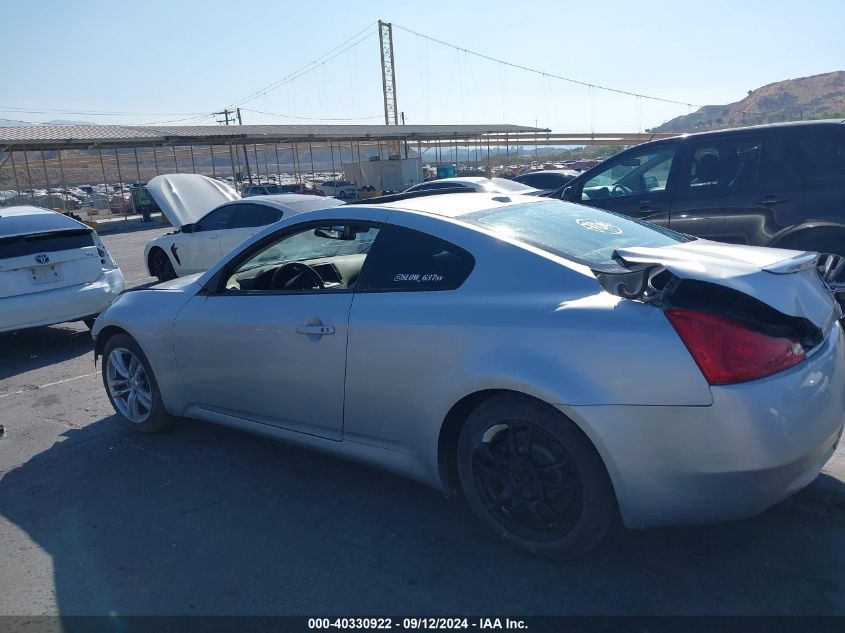 2008 Infiniti G37 Journey/Sport VIN: JNKCV64EX8M116073 Lot: 40330922